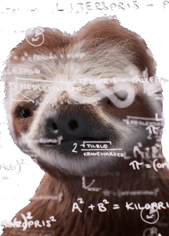 Thinking Math Sticker by Coop Prix - fort gjort!