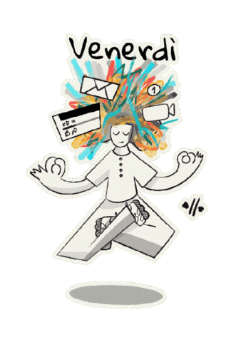 Illustration Work Sticker