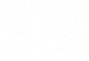 Jesus Cancer Sticker by VictorsPath
