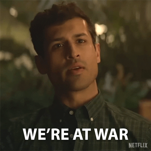 Come At Me War GIF by NETFLIX