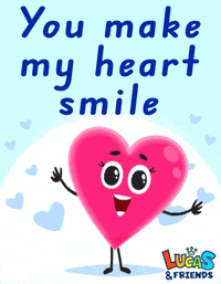 Happy Heart GIF - Happy Heart YouMakeMyHeartSmile - Discover & Share GIFs