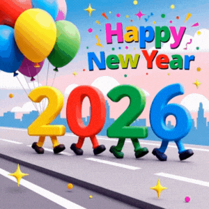 Happy New Year Gif For Whatsapp GIF by FirstCry Parenting