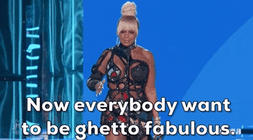 Mary J Blige Ghetto GIF by Billboard Music Awards