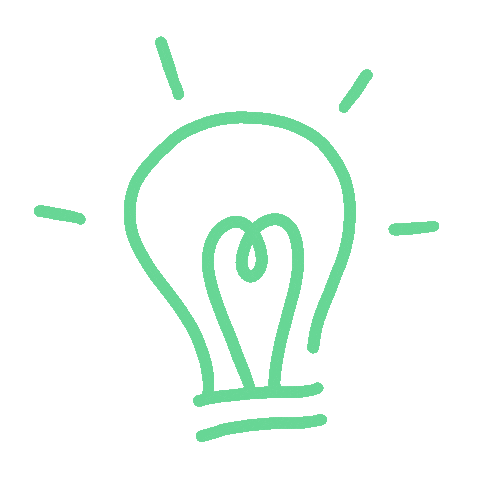 Icon Lightbulb Sticker by Too Good To Go