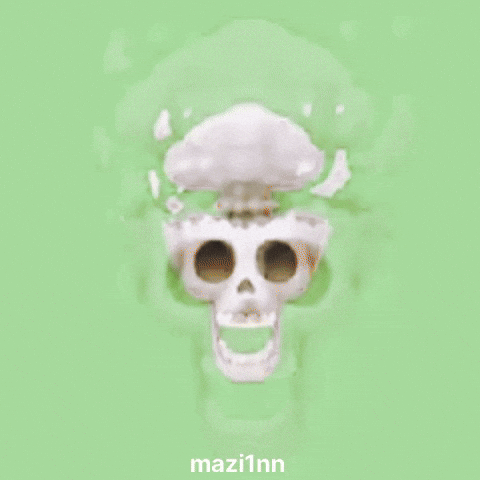 Head Skeleton GIF