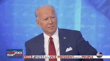 Joe Biden Stare GIF by ABC News