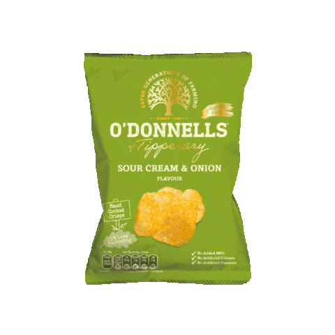 Snacks Ireland Sticker by O'Donnells Crisps