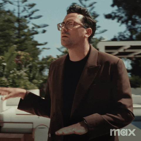 Calm Down Dan Levy GIF by HBO