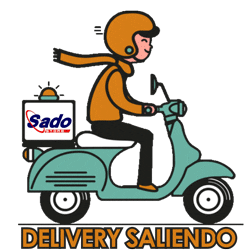 Delivery Sticker by Sado Store