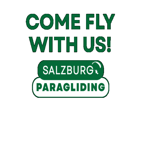 Visitaustria Visitsalzburg Sticker by Salzburg Paragliding