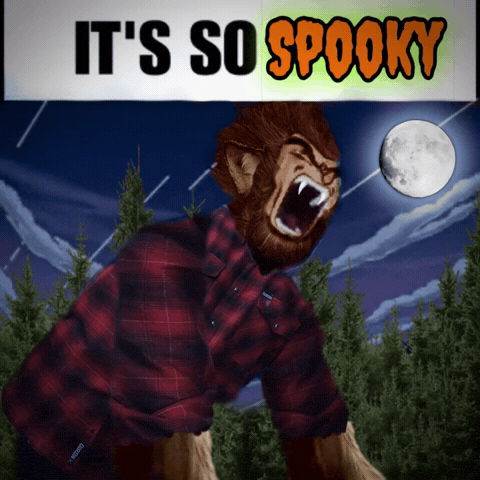 Halloween Werewolf GIF