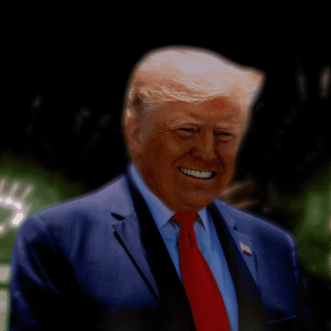 Happy Donald Trump GIF