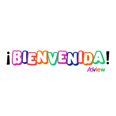 Bienvenida Sticker by adviewmx