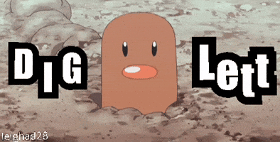 Pokemon Diglet GIF