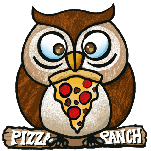 Owl Sticker by Pizza Ranch