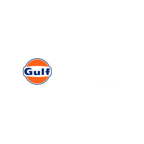Orange Motorsports Sticker by Gulf Oil International