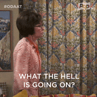 Shocked Pop Tv GIF by One Day At A Time