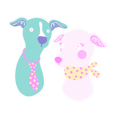 Italian Greyhound Love Sticker