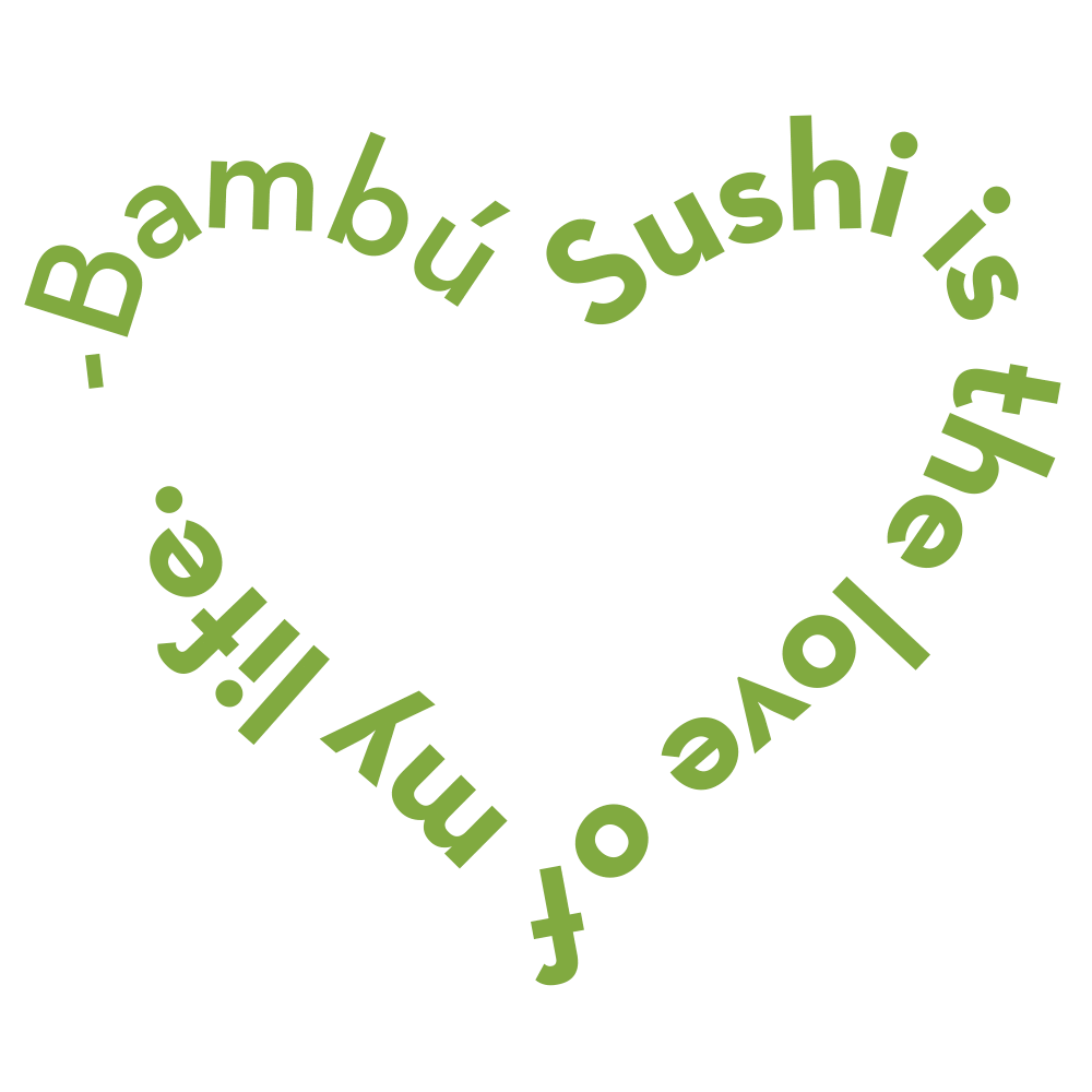 Bambu Restaurant + Sushi Bar Sticker