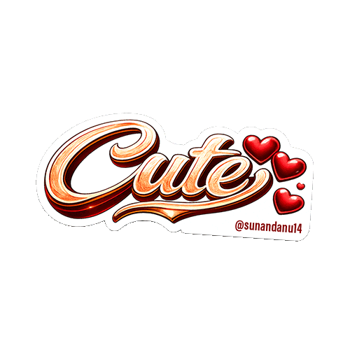 English Love Sticker