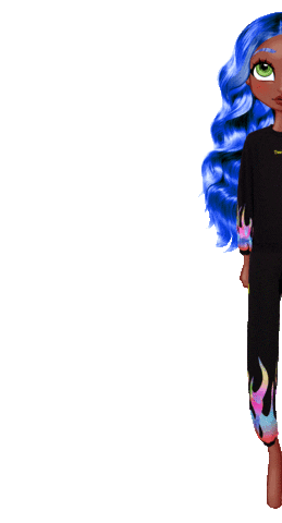 Doll Sticker by Milano Fashion Agency