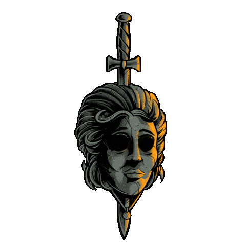 Halloween Metal Sticker by Oddities & Curiosities Expo