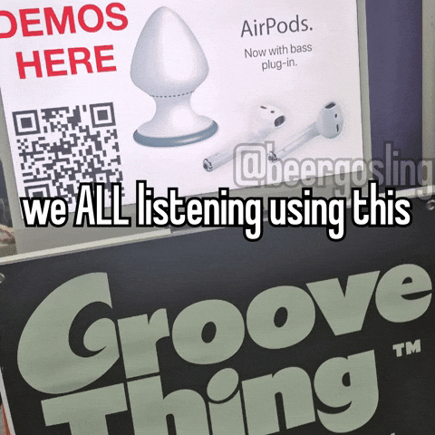 Headphones Peak GIF