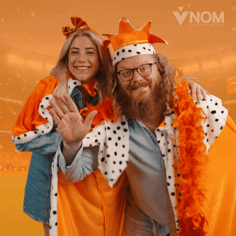 Wave King GIF by VNOM Technisch Uitzendbureau | We get the job done