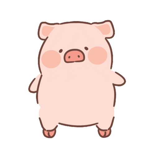 Piggy Sticker