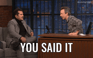 High Five Oh Yeah GIF by Late Night with Seth Meyers