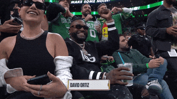 Happy David Ortiz GIF by Boston Celtics