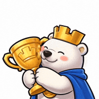 Mrwhite Whitebear GIF by Joygames