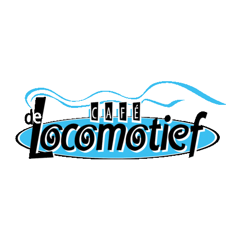 Cafe de Locomotief Sticker