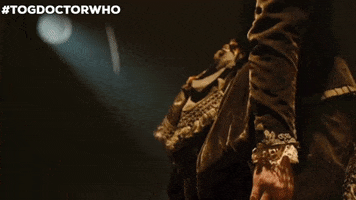 Scared Doctor Who GIF by Temple Of Geek