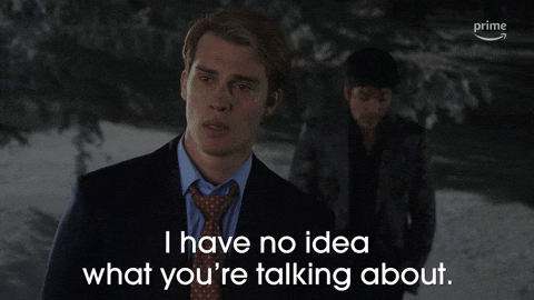 I Have No Clue Gif