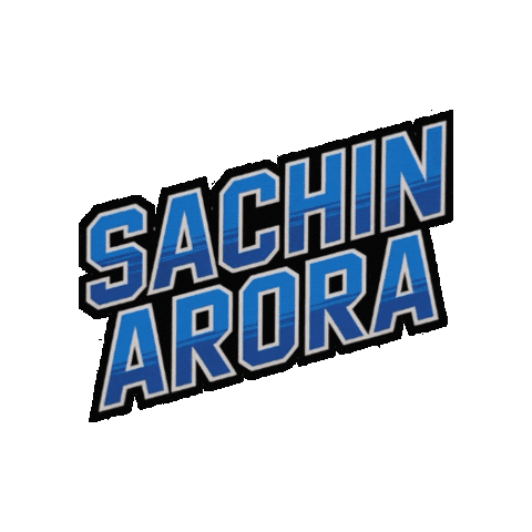 Sachin Arora Sticker by techshida