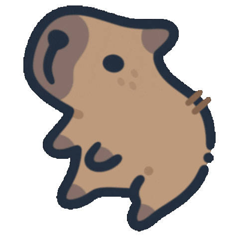 Capybara Sticker