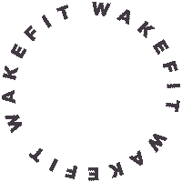 WAKEFIT Sticker