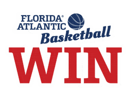 Fau Basketball Sticker by Florida Atlantic University