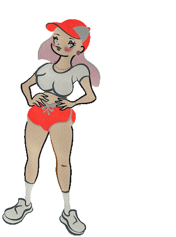 Fitness Street Sticker