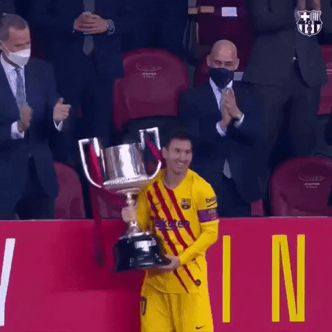 Fc Barcelona Win GIF
