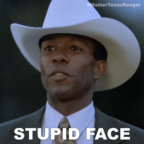 Walker Texas Ranger Stupid Face GIF by Sony Pictures Television