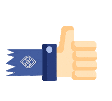 Hand Likes Sticker by Aidana Akhmetzhan