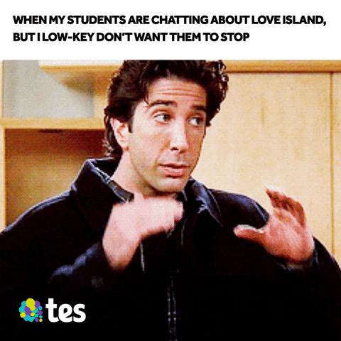 Talking Love Island GIF by Tes World : Teachers