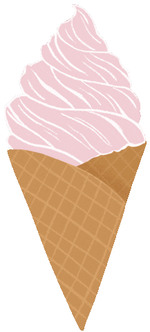 Ice Cream Pink Sticker