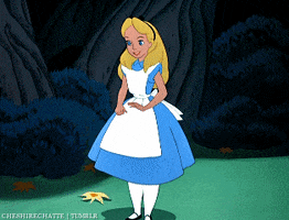 Alice In Wonderland Reaction GIF