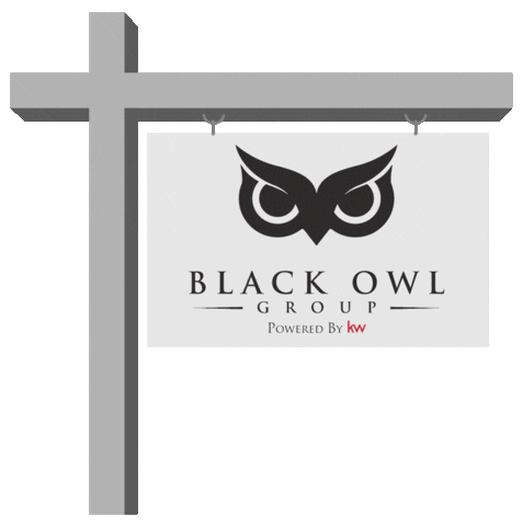 Black Owl Group Sticker