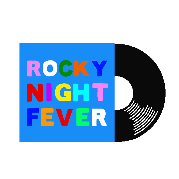 Nightfever Sticker by RockyPop