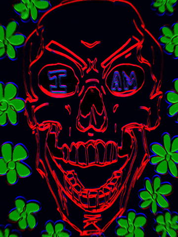 Scared Glitch GIF by Stoner Stick People