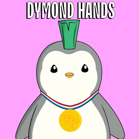 Diamond Hands GIF by Pudgy Penguins